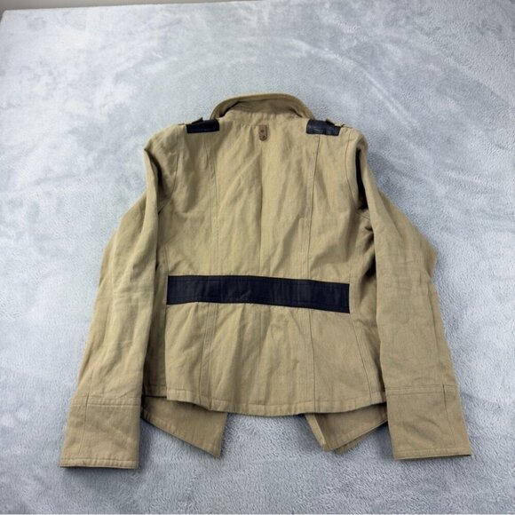 Mackage Tan Cotton Jacket Women's Size Small - Picture 3 of 16